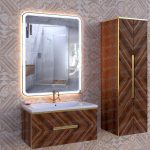 ELLIN зеркало с подсветкой